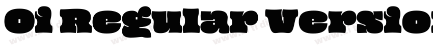 Oi Regular Version 2字体转换
